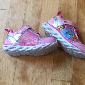rainbow dash light up shoes